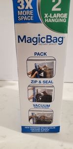 MagicBag Original 2 XL HANGING BAGS VACUUM COMPRES
